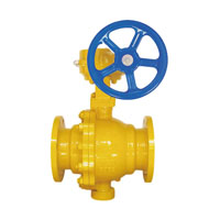 Worm Gear Gas Fixed Ball Valve
